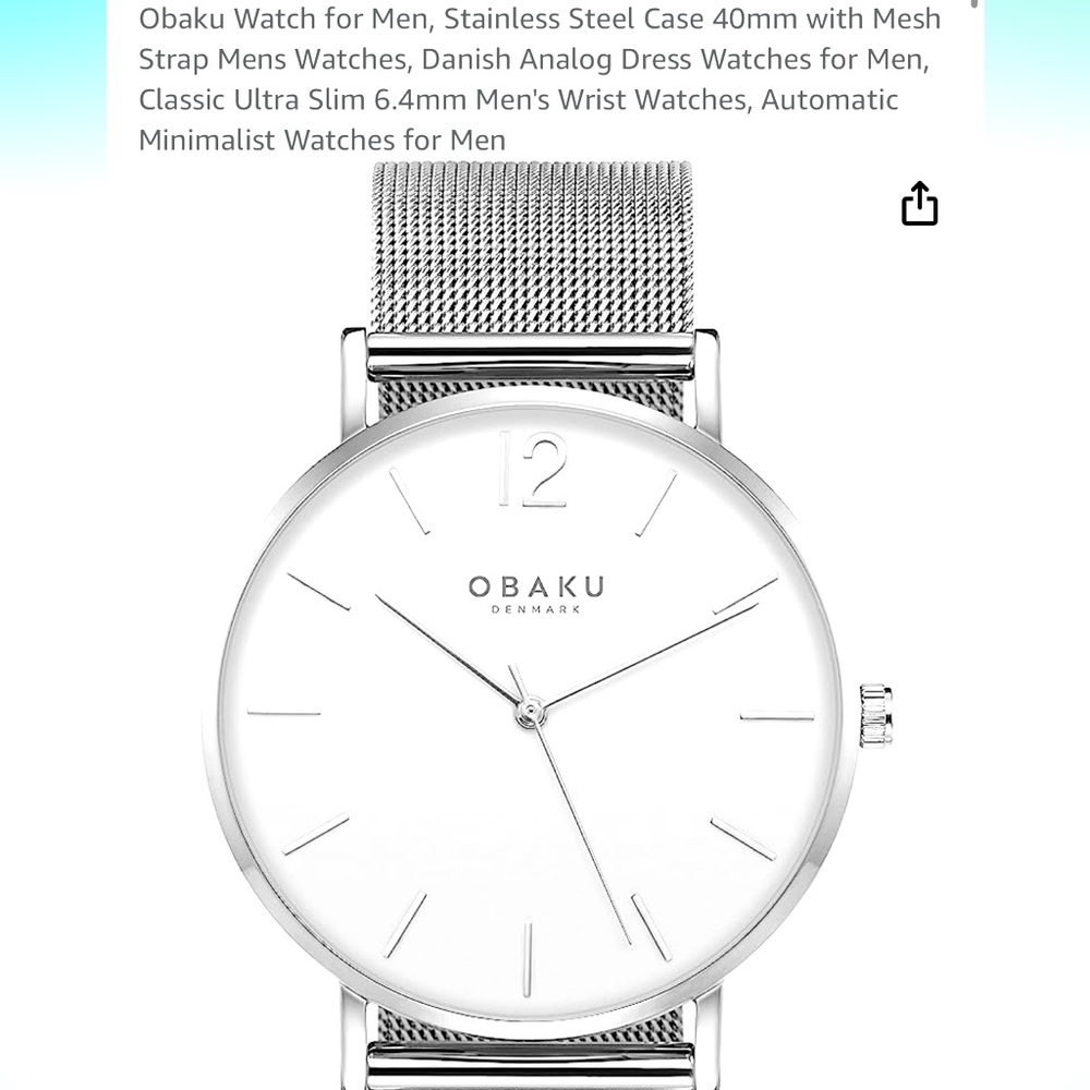 Obaku Watch NWOT